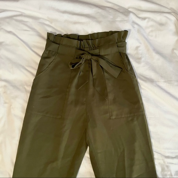 Green soft pants - Picture 3 of 4